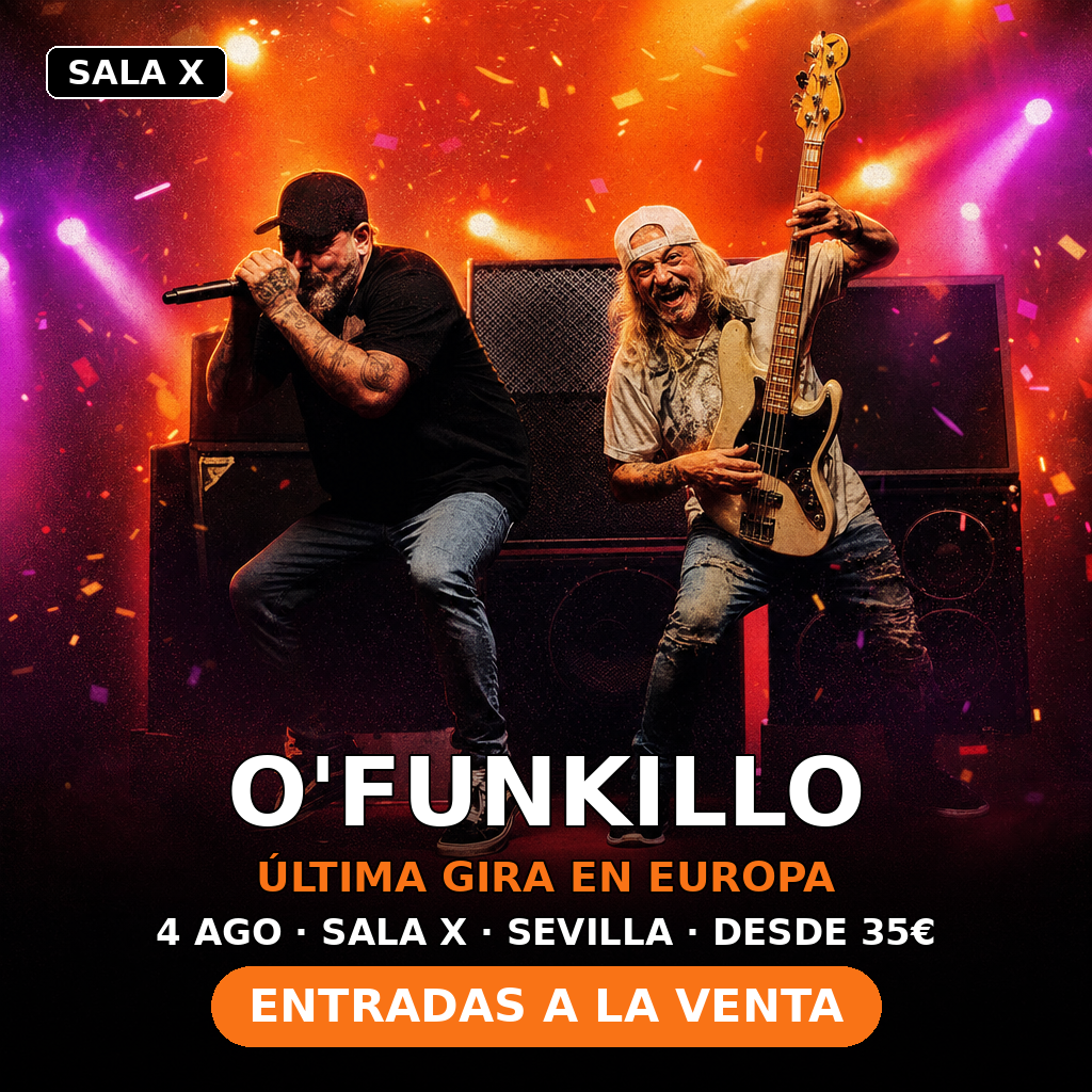 Anuncio — cartel de gira